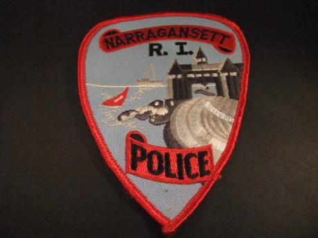 Narragansett, Rhode Island Police Department badge